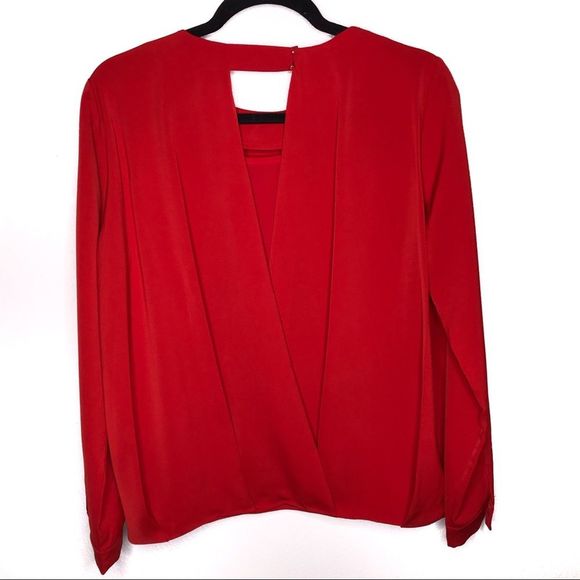FRNCH Red Blouse - Picture 2 of 8